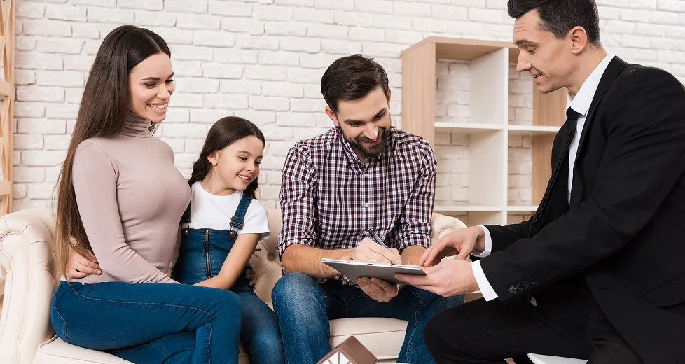family signs business associate agreement buy house